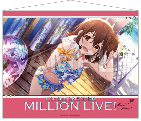 アイマス ミリオンスターズ 4thLIVE メモリアルタペストリー アイドルマスター ミリオンライブ！ B2タペストリー 春日未来 4