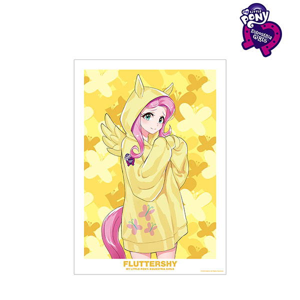 マイリトルポニー エクエストリアガールズ 描き下ろし フラッターシャイ Art by 松本能人 A3マット加工ポスター[アルマビアンカ]《在庫切れ》