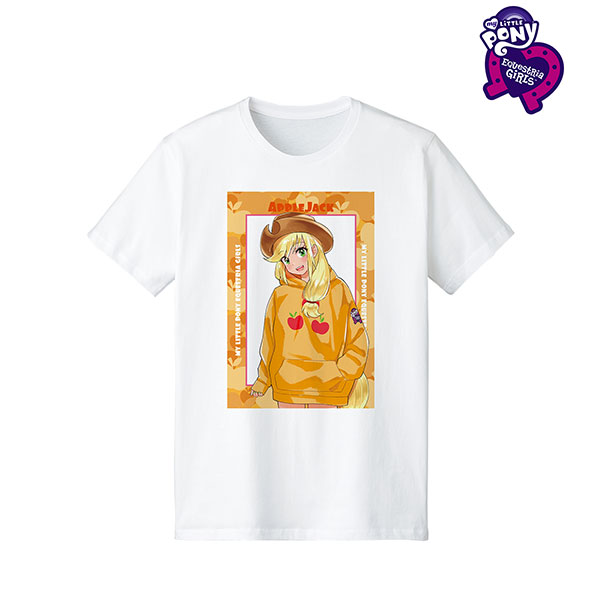 マイリトルポニー エクエストリアガールズ 描き下ろし アップルジャック Art by 松本能人 Tシャツ レディース XXL[アルマビアンカ]《在庫切れ》