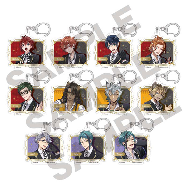 ツイステッドワンダーランド トレーディングアクリルキーホルダーvol.1