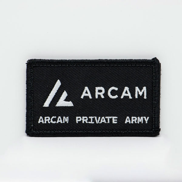 スプリガン ARCAM ワッペン(着脱式) 2枚セット[グルーヴガレージ]《発売済・在庫品》