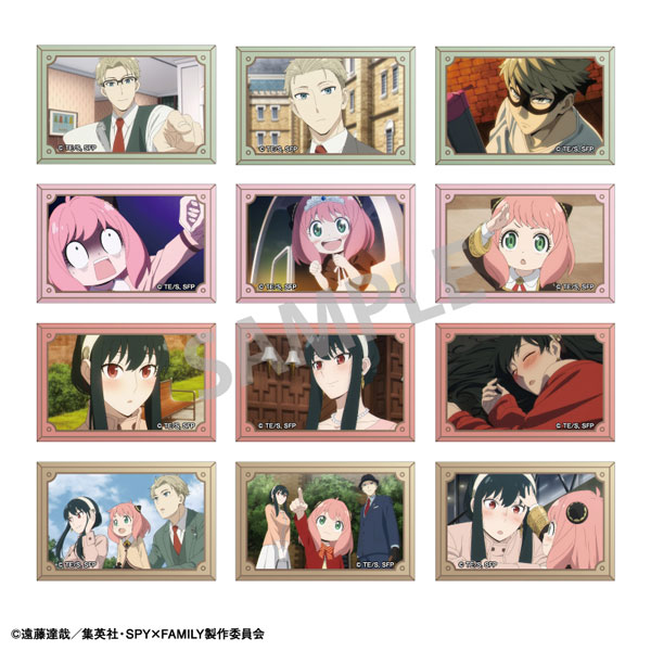 SPY×FAMILY anime Japan スクエア缶バッジ 【公式通販】