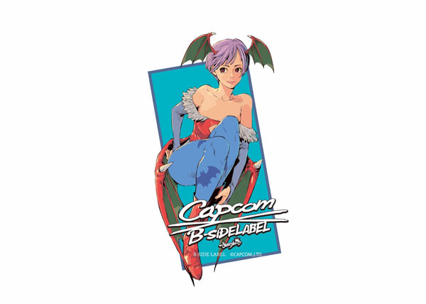 CAPCOM×B-SIDE LABELステッカー ヴァンパイアセイヴァー リリス[B-SIDE LABEL]《在庫切れ》