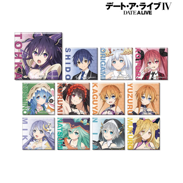 デート・ア・ライブ　 トレーディング缶バッジ　全12種 会場・通販」限定】【限定特典付】『デート・ア・ライブ