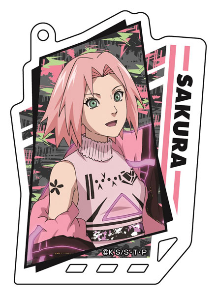 即決 NARUTO 春野サクラ アクリルキーホルダー ナルト 描き