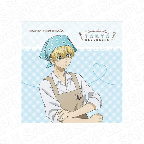 東京リベンジャーズ サンリオ　cooking 缶バッジ 松野千冬　シナモロール 東京リベンジャーズ サンリオ cooking 缶バッジ 松野千冬