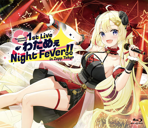 【特典】BD 角巻わため 1st Live「わためぇ Night Fever！！ in Zepp Tokyo」 (Blu-ray Disc)[カバー]《発売済・在庫品》