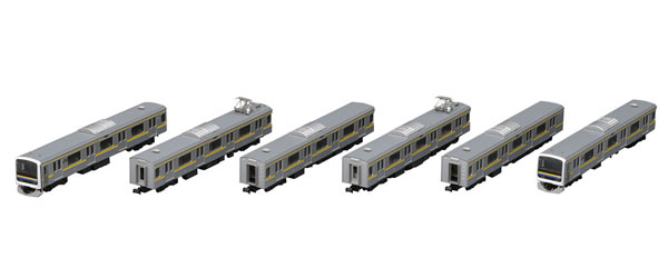 98765 JR 209-2100系通勤電車(房総色・6両編成)セット(6両)[TOMIX]