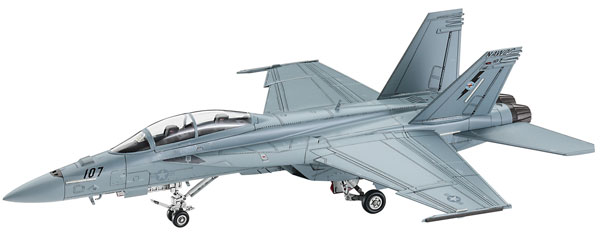 1/72 戦闘機モデル シルバー トップ・ガン 1/72 F/A-18F スーパー ホーネット “トップガン” プラモデル（再販