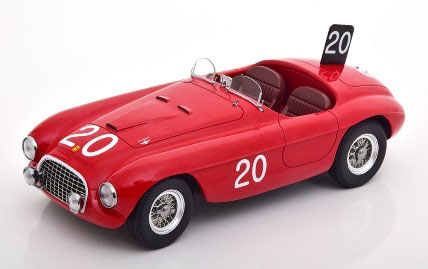 1/18 Ferrari 166 MM Barchetta Winner 24h Spa 1949 red[KKスケール]《在庫切れ》