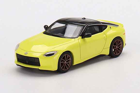 1/64 Nissan Z プロトスペック 2023 イカズチイエロー(左