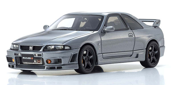 KYOSHOオリジナル 1/43 日産 スカイライン GT-R R33 ニスモ グランドツーリングカー (グレー)[京商]《発売済・在庫品》