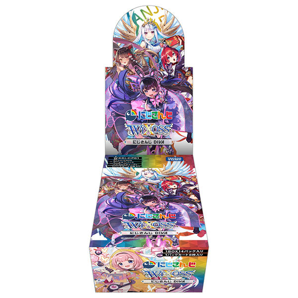 特典】ウィクロスTCG ブースターパックにじさんじ DIVA 14パック入りBOX[タカラトミー]《在庫切れ》