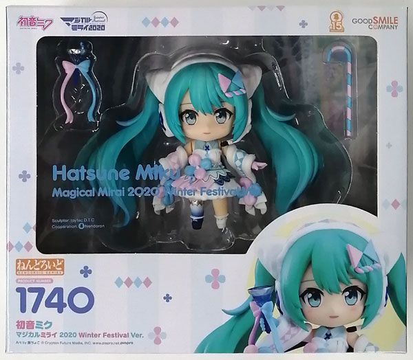 【中古】ねんどろいど キャラクター・ボーカル・シリーズ01 初音ミク マジカルミライ 2020 Winter Festival Ver. (マジカルミライ 2021、GOODSMILE ONLINE SHOP限定)[グッドスマイルカンパニー]