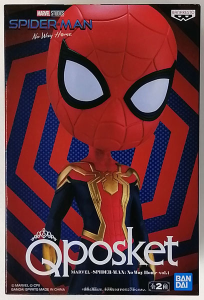 MARVEL　スパイダーマン　Qposket フィギュア　No Way  Q posket MARVEL -SPIDER-MAN： No Way Home-vol.1 A (プライズ)