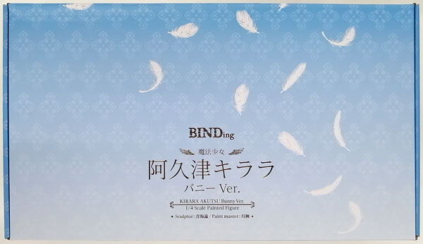 中古】(本体B+/箱B)【特典】BINDing クリエイターズ オピニオン 阿久津キララ バニーVer. 1/4 完成品フィギュア  (ネイティブオンラインショップ、FANZA限定)[BINDing]《発売済・在庫品》