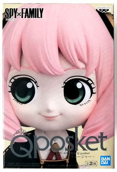 【中古】(本体A-/箱B)SPY×FAMILY Q posket-アーニャ・フォージャー- A (プライズ)[BANDAI SPIRITS]《発売済・在庫品》