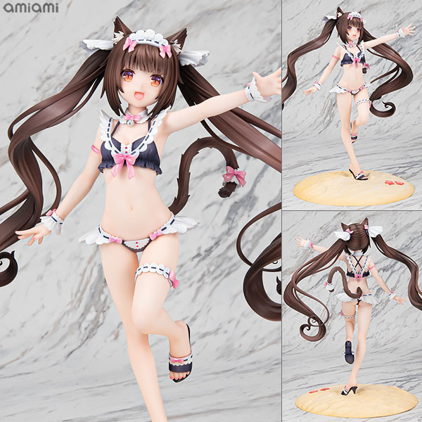 KDcolle ネコぱら ショコラ メイド水着ver. 1/7 完成品フィギュア[KADOKAWA]