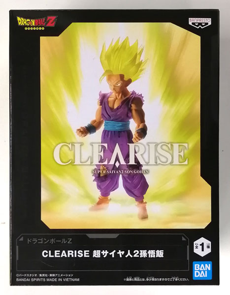 【中古】ドラゴンボールZ CLEARISE 超サイヤ人2孫悟飯 (プライズ)[BANDAI SPIRITS]