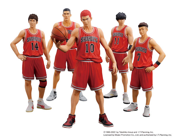 One and Only『SLAM DUNK』SHOHOKU STARTING MEMBER SET 完成品