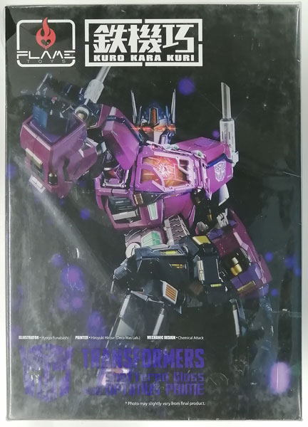FlameToys 鉄機巧 TRANSFORMERS OPTIMUS PRIME 株式会社フレイムトイズ FLAMETOYS CO.,LTD | 鉄機巧 KURO KARA
