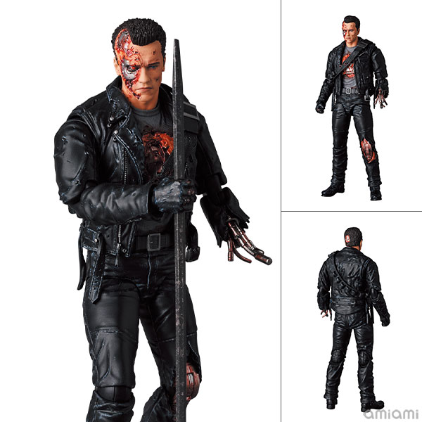 【HOT大得価】新品 MAFEX T-800 T2:BATTLE DAMAGE Ver. アメコミ