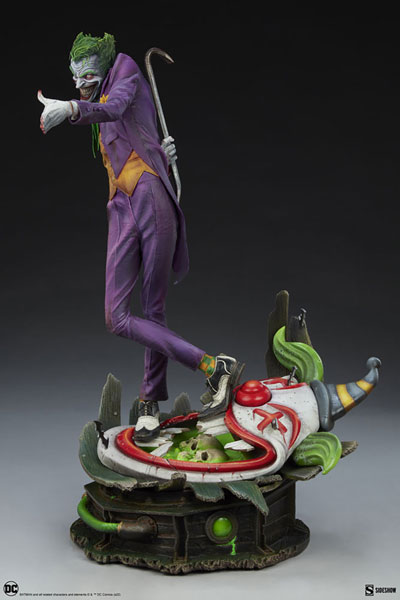 【美品】サイドショウ ジョーカー プレミアムフォーマット DCコミックス DCコミックス』 プレミアム・フォーマット・フィギュア ジョーカー