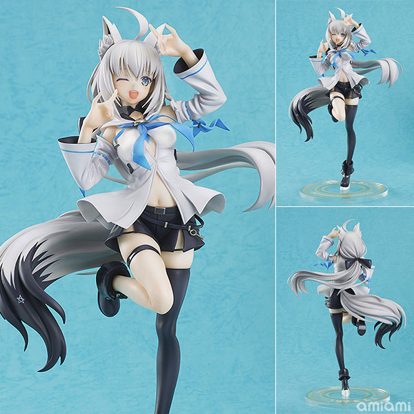 【中古】【修正パーツなし】白上フブキ 2019夏イベントver. 1/7 完成品フィギュア[ルミナスボックス]