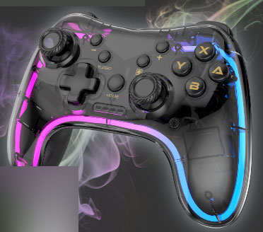 Switch用 ワイヤレスネオンコントローラー[アクラス]《在庫切れ》