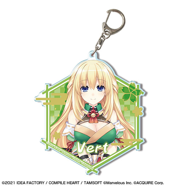 閃乱忍忍忍者大戦ネプテューヌ -少女達の響艶- ビッグアクリルキーホルダー 04(ベール)[ライセンスエージェント]《在庫切れ》