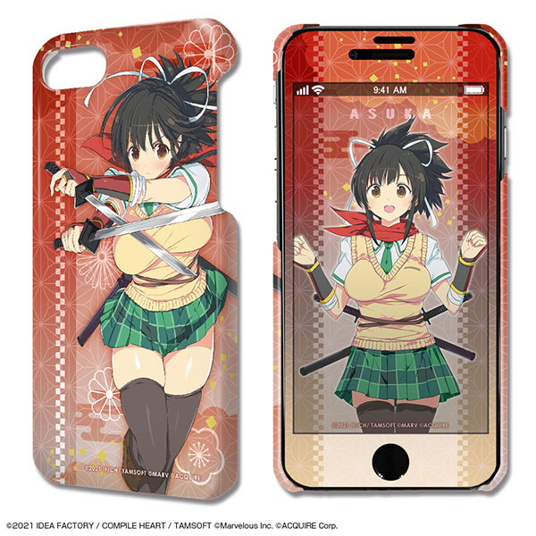 閃乱忍忍忍者大戦ネプテューヌ -少女達の響艶- デザジャケット iPhoneSE(第2世代)/8/7/6/6s ケース 05(飛鳥)[ライセンスエージェント]《在庫切れ》