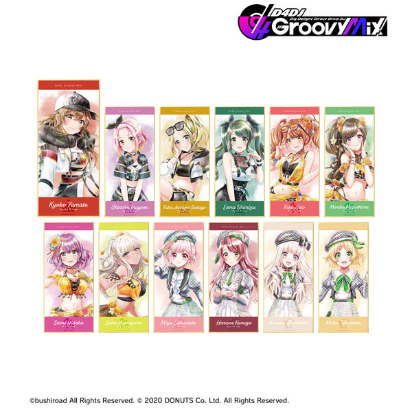 D4DJ Groovy Mix トレーディング Ani-Art aqua label 第2弾 スタンド