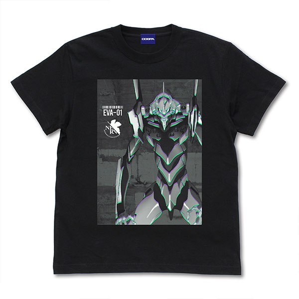 EVANGELION エヴァ初号機 エフェクトビジュアルTシャツ/BLACK-S[コスパ]