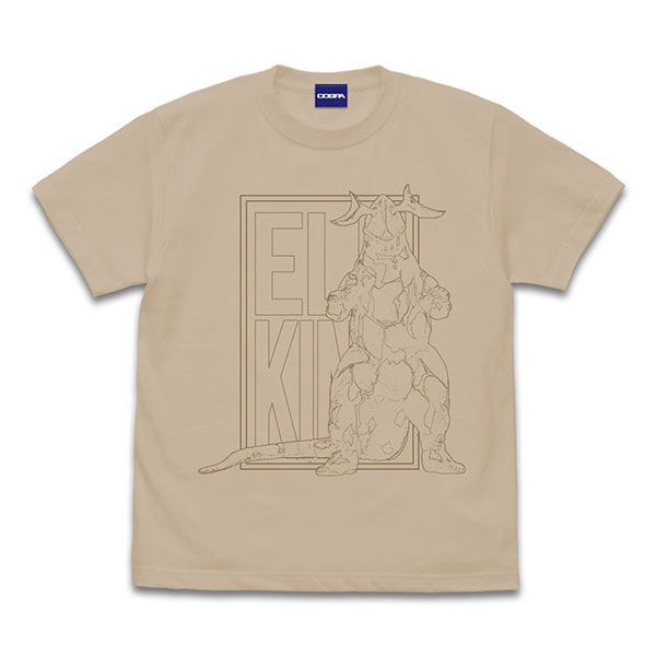 ウルトラセブン エレキング イラストタッチTシャツ/LIGHT BEIGE-L[コスパ]