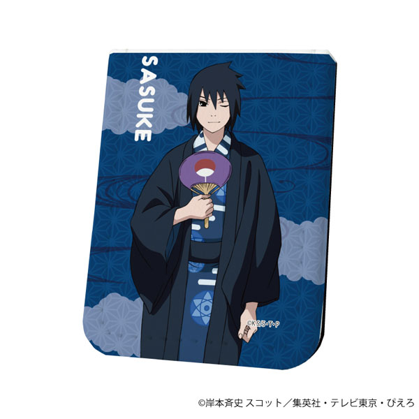 レザーフセンブック「NARUTO」＆「BORUTO」03/うちはサスケ 温泉ver.(描き下ろし)[A3]《在庫切れ》
