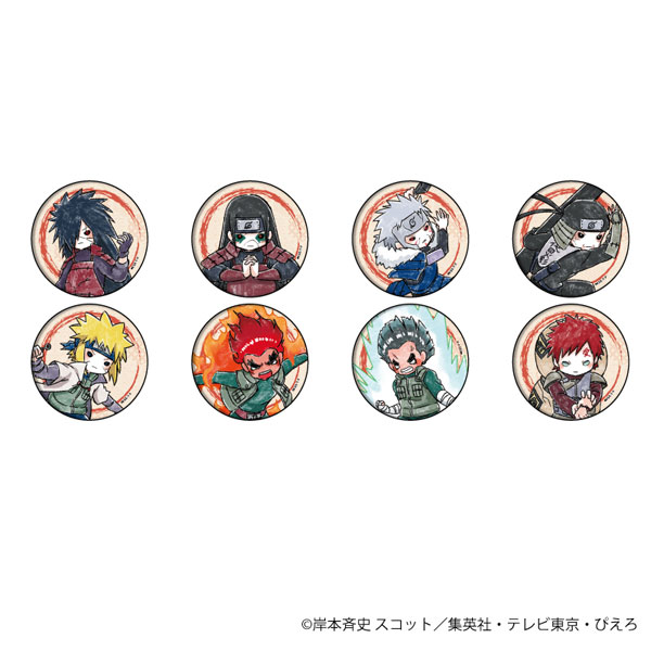 NARUTO ナルト　缶バッジ NARUTO－ナルト－ 疾風伝 缶バッジセット IRUKA2024 | グッズ