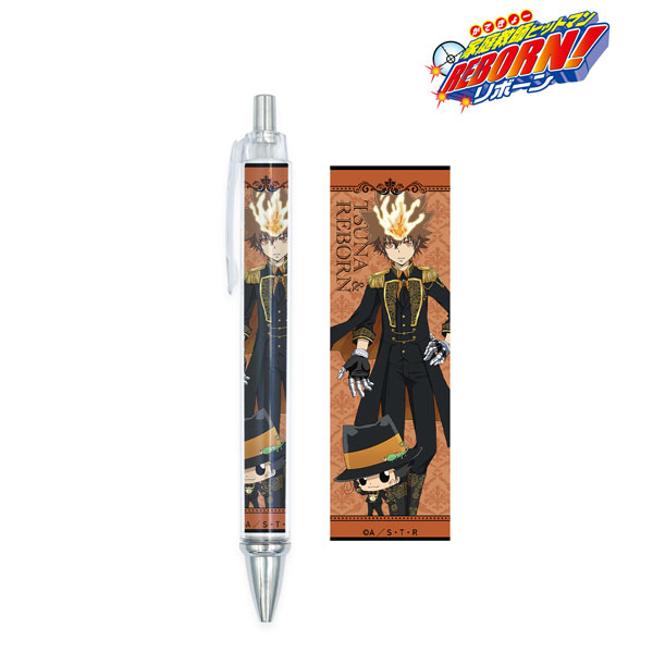 家庭教師ヒットマンREBORN！ 描き下ろしイラスト 沢田綱吉＆リボーン 王子衣装ver. ボールペン[アルマビアンカ]《在庫切れ》