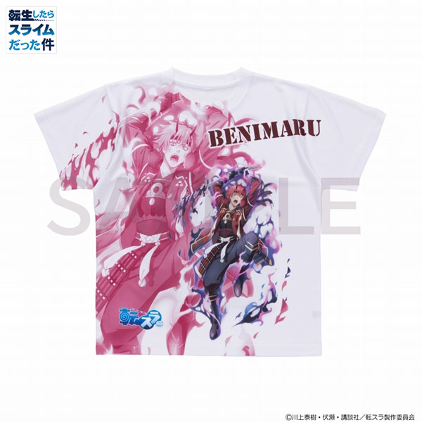 転生したらスライムだった件 魔王と竜の建国譚 フルパネルTシャツ ベニマル S[バンダイ]《在庫切れ》