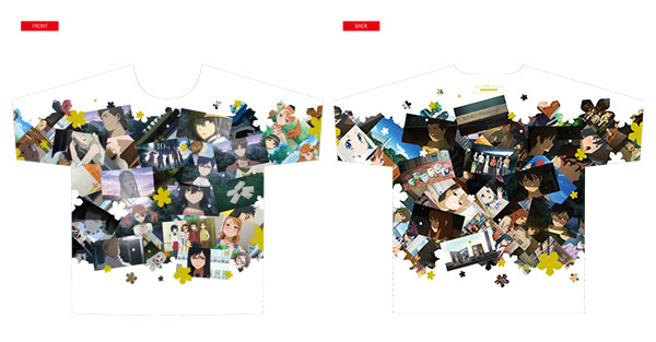 あの日見た花の名前を僕達はまだ知らない。10周年メモリアルフルグラフィックTシャツ[CloverWorks]《在庫切れ》