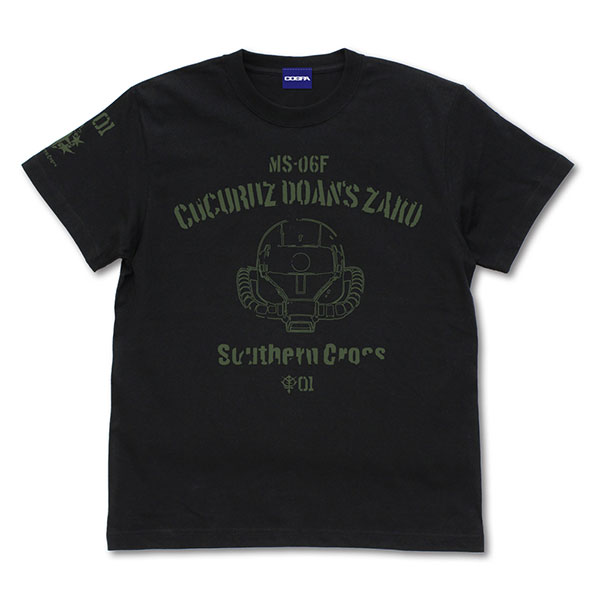 機動戦士ガンダム ククルス・ドアンの島 ドアン専用ザクヘッド Tシャツ/BLACK-M[コスパ]