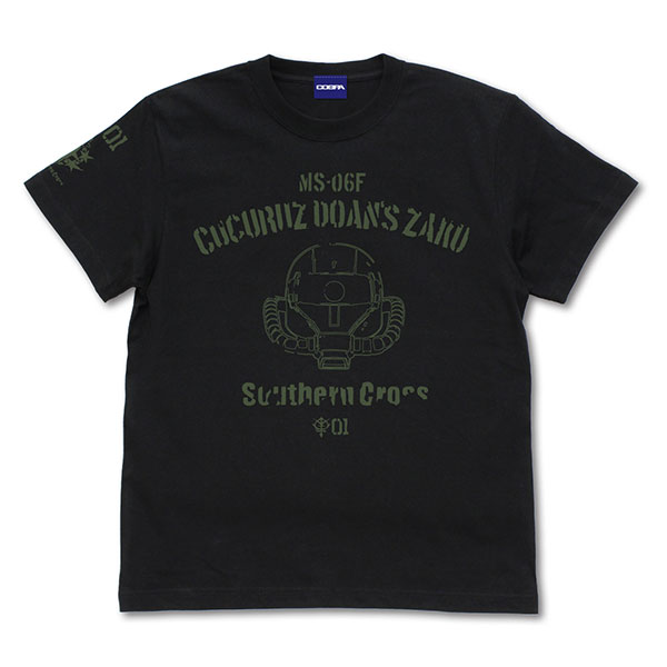 機動戦士ガンダム ククルス・ドアンの島 ドアン専用ザクヘッド Tシャツ/BLACK-L[コスパ]