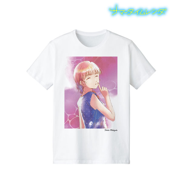アニメ『サマータイムレンダ』 菱形朱鷺子 Ani-Art aqua label Tシャツ レディース XL[アルマビアンカ]《在庫切れ》