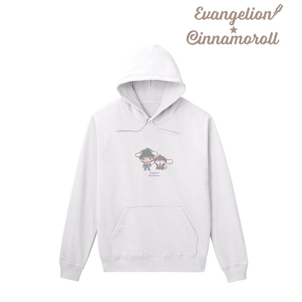 エヴァンゲリオン×シナモロール シンジ・初号機シナモロール パーカー レディース XL[アルマビアンカ]《在庫切れ》