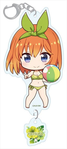 映画「五等分の花嫁」 ぷちちょこアクリルキーホルダー 中野四葉[シーズナルプランツ]《在庫切れ》