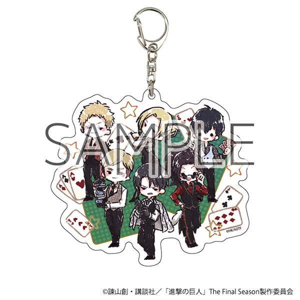 進撃の巨人 アニメガソフマップ カジノディーラー ハンジ 全9種コンプ