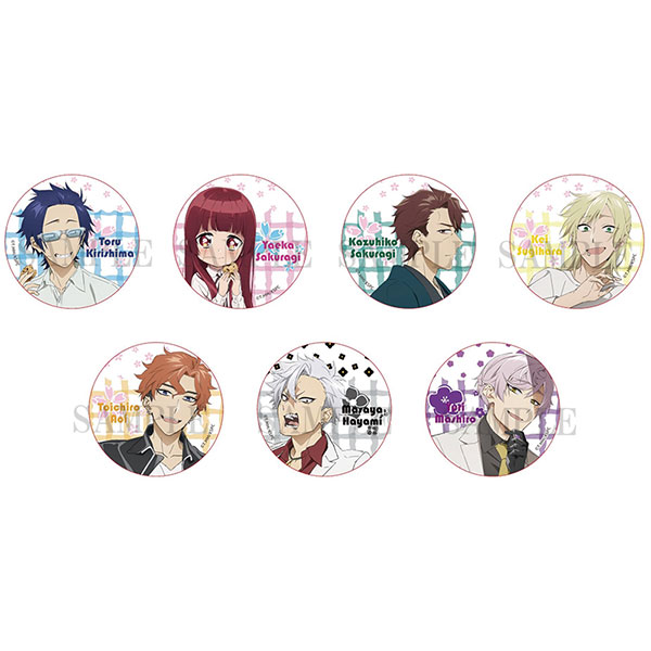 組長娘と世話係 トレーディング缶バッジ 7個入りBOX[マイム