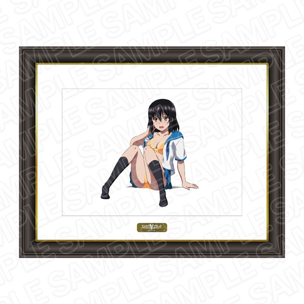 雑貨　姫柊雪菜 メモリアルアート 尻もち ver. 「ストライク・ザ・ブラッド FINAL」 受注生産限定 ストライク・ザ・ブラッドFINAL メモリアルアート 姫柊雪菜