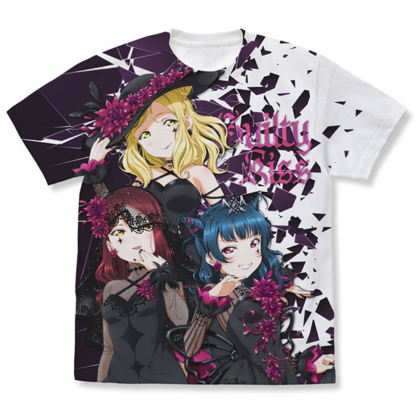 ラブライブ！サンシャイン！！ Guilty Kiss フルグラフィックTシャツ/WHITE-S[コスパ]