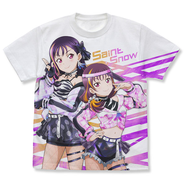 ラブライブ！サンシャイン！！ Saint Snow フルグラフィックTシャツ Ver.2/WHITE-S[コスパ]