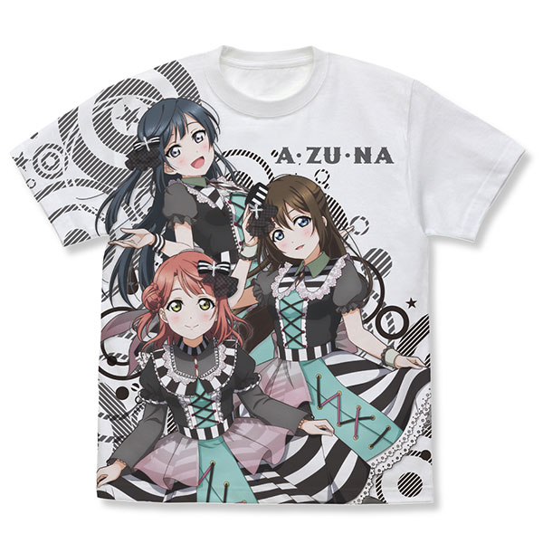 ラブライブ！虹ヶ咲学園スクールアイドル同好会 A・ZU・NA フルグラフィックTシャツ/WHITE-L[コスパ]